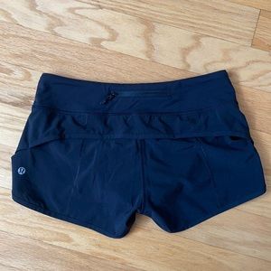 Lululemon Black Running Short